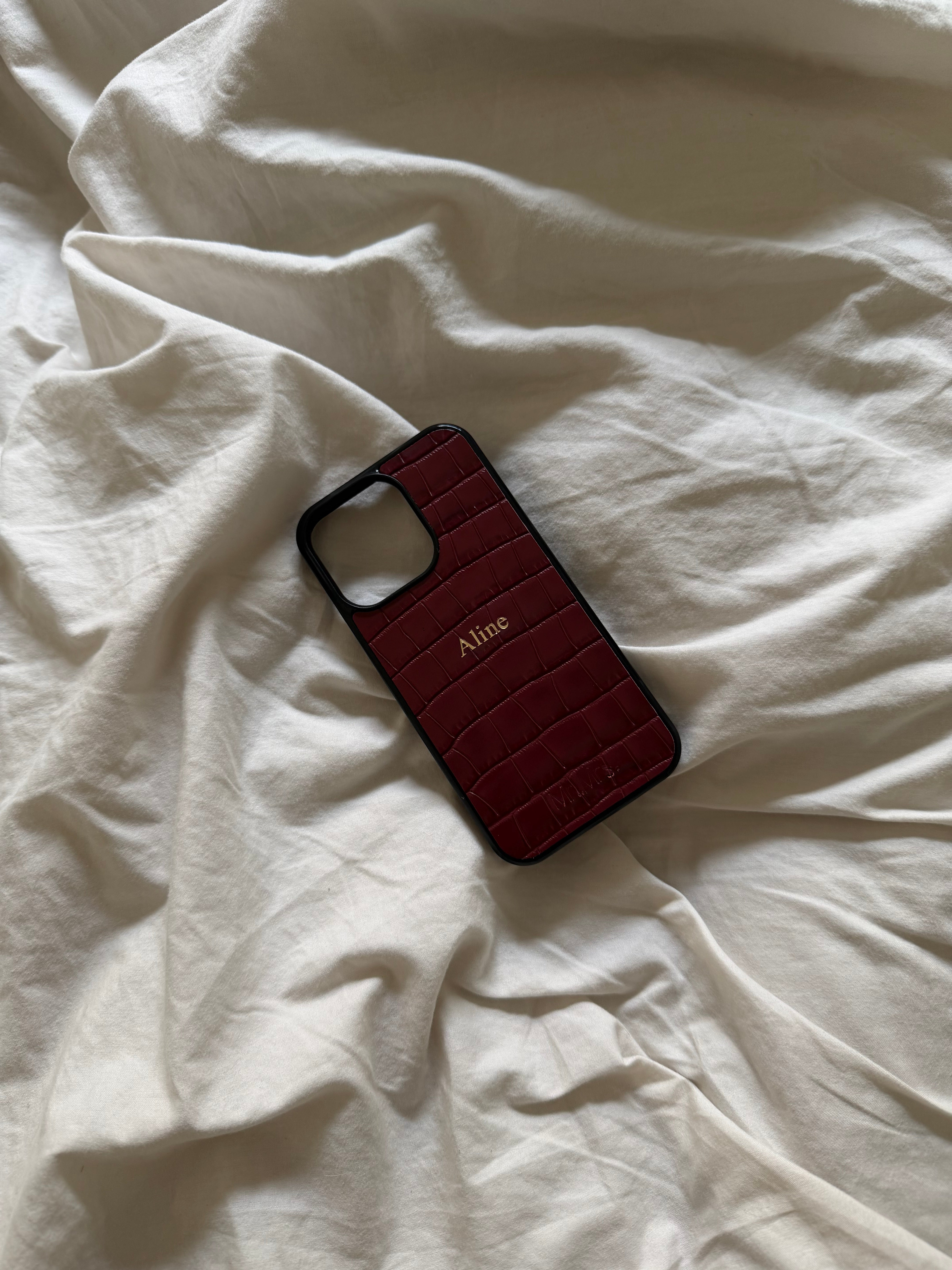 מגן עור בורדו תנין