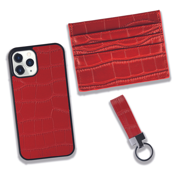 Combo Croc red