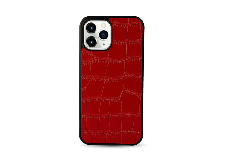 Red Croc Iphone Case